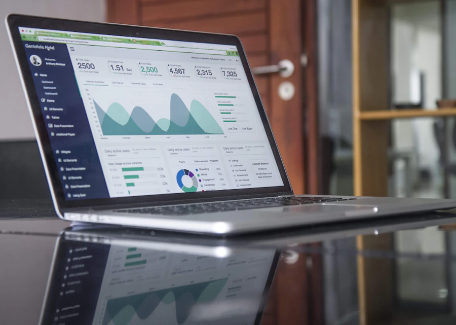 Дашборд CRM с показателями продаж